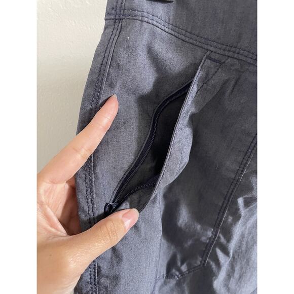 Columbia Skort Women's 6L Longer Days Blue Outdoor Bottoms Pockets Elastic Waist - Picture 3 of 8